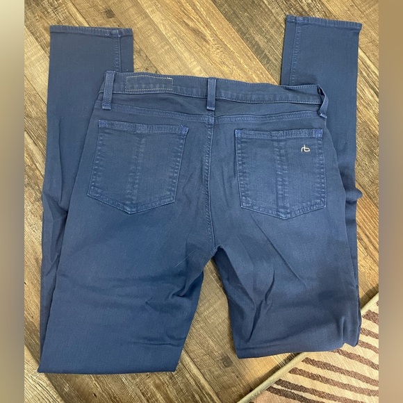 Rag & Bone Indigo Denim Jeans - Picture 6 of 7